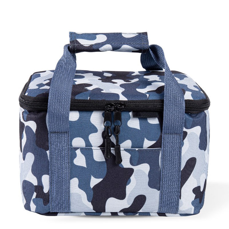 Castflage Blue Navy Blue Blue Coffee Maker Tote Bag